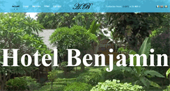 Desktop Screenshot of hotelbenjamin-nosybe.com